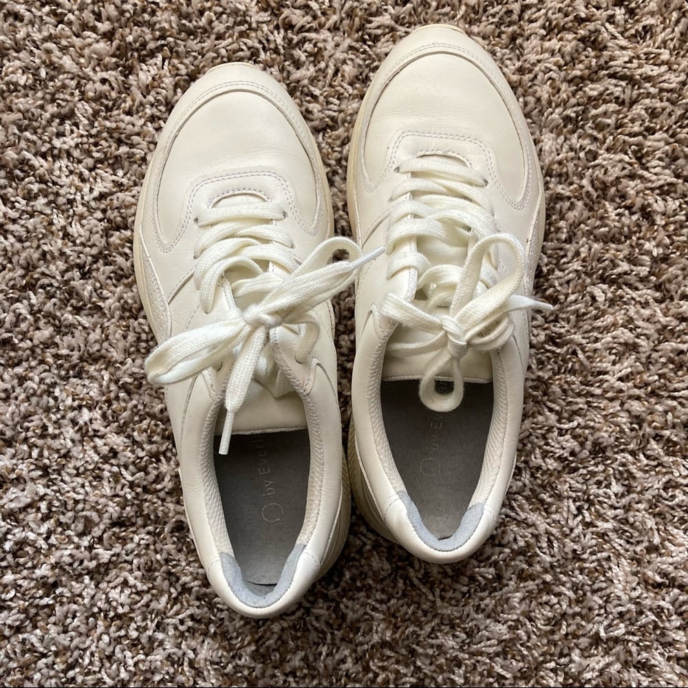 Everlane tread the trainer size 7 off-white